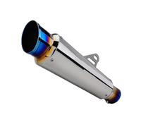 Tubo De Escape De Motocicleta Para R3 Para ZX4R Para GSX750 Para NINJA300 Para CB650 51mm Sistema De Escape Universal Para Motocicleta Silenciador Acero Inoxidable(Type A)