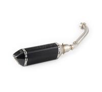 Tubo De Escape De Motocicleta Para Suzuki Para Burgman 400 (2006-2016), Para Skywave 400 (2006-2016) Para AN400 Escape, Con Tubo Conexión Y Colector(Version D)