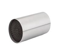 Tubo De Escape De Motocicleta Universal 35/42/45/48/50 53mm Catalizador De Tubo Medio Delantero Motocicleta DB Killer Moto Silenciador Escape Sonido Ruido(42MM 100MM)