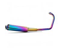 Tubo de escape de motocross Kit para escape modificado para motocicleta para Honda CG125, para sistema completo de acero inoxidable colorido