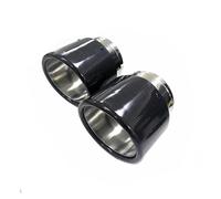 Tubo de escape del automóvil Para BMW G20 1 3 Series 2019+ G01 G02 X3 X4 X1 F48 X2 F39 2018-2020 2 uds, silenciadores de estilo a la parrilla con punta para escape brillante