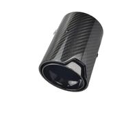 Tubo de escape del coche Para M2 F87 Para M3 F80 Para M4 F82 F83 Escape Modificado Coches Adecuados Silenciador Trasero Puntas Tubo Negras Tubo Punta Silenciador Escape(Silver Inlet 70mm)