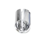 Tubo de Escape del Coche Para M2 Para M3 Para M4 G80 G82 G83 G87 Cubierta Tubo Escape De Negra Boquilla Decorativa Silenciador(Silver 1 PCS)