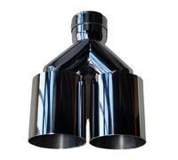 Tubo de Escape del silenciador de la Motocicleta Tubo De Escape Doble Salida, Silenciador, Garganta Cola Universal, Accesorios para Motocicleta