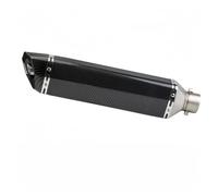 Tubo de escape del sistema completo Para Escape universal para salida de silenciador tubo adecuado para Akrapovic Sr GT125 XJ6 MT07 03GT 125KTM(470mm-333)