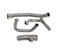 Tubo de escape del sistema completo Para Honda CRF1100 para África para Twin 2020-2024 motocicleta para cabezales para Escape tubo todoterreno delantera(B FOR 51MM)