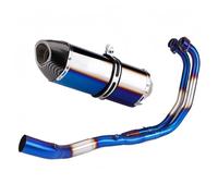 Tubo de escape del sistema completo Para Yamaha MT03 R25 MT25 2015-2024 motocicleta para cabezales para Escape tubo R77 silenciador con DB Killer(D)