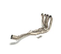 Tubo De Escape Delantero Ti-Alloy Racer para Yam&AHA R1 MT10, 60,5 Mm, Moto, SUS304, Colector (2015-2021)(Titanium Alloy)