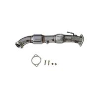 Tubo De Escape Descendente De 3 Pulgadas Sin Catalizador Para Ford Para Focus ST 2013 2014 2015 2016 2017 2018(Catted)