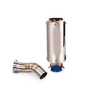 Tubo De Escape Deslizante para Motocicleta, Silenciador Punta Cola, Conexión Intermedia Acero Inoxidable con DB Killer para Kawasaki Z900 Z 900 hasta 2019