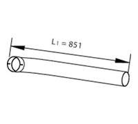 Tubo de escape DINEX 47190
