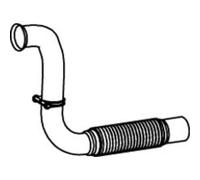 Tubo de escape DINEX 54274