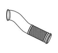 Tubo de escape DINEX 66132
