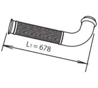 Tubo De Escape - DINEX 66220