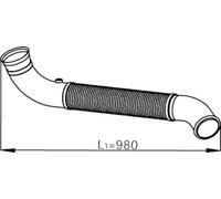 Tubo De Escape - DINEX 68520