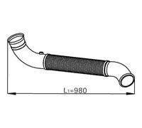 Tubo de escape DINEX 68520