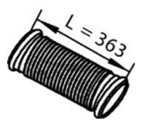 Tubo de escape DINEX 82202