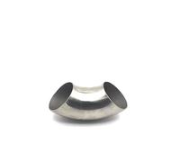 Tubo de escape Estuche Para Lápices 63 Mm, Tubo Escape 90 Grados 51 Mm, 60 Mm, Tubo Curvo Codo 51 Mm, S Escape Acero Inoxidable 201 76 Mm Cola escape(63MM)