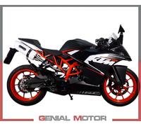 Tubo de Escape GPR ALBUS CERAMIC Aprobado para KTM RC 125 High Level 2014 > 2016