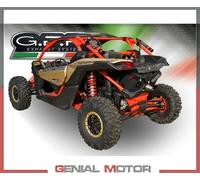 Tubo de Escape GPR DEEPTONE ATV Aprobad CAN AM MAVERICK X3 TURBO BUGGY 2017 2020
