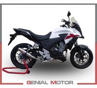Tubo de Escape GPR DEEPTONE INOX Aprobado HONDA CB 500 X 2016 > 2018