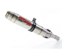 Escape racing y tubo de conexión GPR Deeptone Inox Compatible con Ktm Adventure 890 L 2021/2022 e5