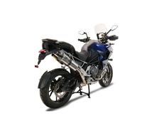 Tubo de Escape GPR Dual Inox Inox opaco Triumph Tiger 1200 Gt - Rally 2022 2023