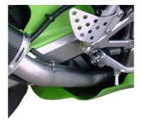 Tubo de Escape GPR Furore Aprobado Nerón opaco Alto Kawasaki Zx-6R 636 2003 2004