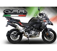 Tubo de Escape GPR Furore Evo4 Nero Apro Negro mate Benelli Trk 502 X 2021 2024