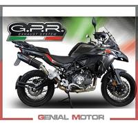 Tubo de Escape GPR FURORE EVO4 NERO Aprobado BENELLI TRK 502 X 2017 > 2020