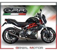 Tubo de Escape GPR FURORE NERO Aprobado BENELLI BN 302 2015 > 2016
