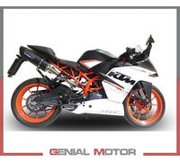 Tubo de Escape GPR FURORE NERO Aprobado para KTM RC 390 High-level 2015 > 2016