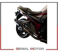 Tubo de Escape GPR FURORE NERO Aprobado SUZUKI GSX750F 1998 > 2004