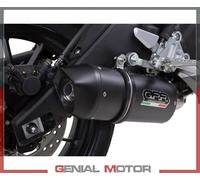 Tubo de Escape GPR FURORE NERO Aprobado YAMAHA MT 125 2014 > 2016