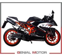 Tubo de Escape GPR FURORE NERO Catalizado para KTM RC 125 High Level 2014 > 2016