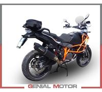 Tubo de Escape GPR FURORE NERO Racing para KTM LC 8 SUPER ADVENTU 1290 2015 2016