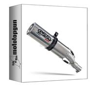 tubo de escape gpr homologado acero m3, db-killer incluido, bm.37.m3.inox compatible con bmw f 800 r 2009 2010 2011 2012 2013 2014 mototopgun