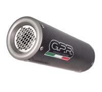 Tubo de Escape GPR M3 Poppy No uso Carretera Inox para Yamaha Mt-10 2016 2020