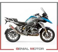 Escape homologado y tubo de conexión GPR Powercone Evo Compatibile con Bmw R 1200 Gs Adventure 2014/16
