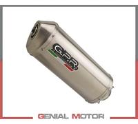Tubo de Escape GPR SATINOX Aprobado HONDA TRANSALP XL 700 V 2007 > 2014