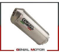 Tubo de Escape GPR Satinox Racing para Moto Guzzi Stelvio 1200 8V 2011 > 2017