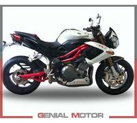 Tubo de Escape GPR TIBURON POPPY Aprobado BENELLI TNT 899 2008 > 2016