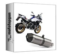 tubo de escape homologado arrow maxi race-tech de titanio con fondo de carby compatible con bmw r1250 r-1250 gs 2019 2020 2021 2022 2023 mototopgun 71805pk