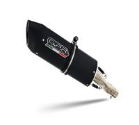 Tubo de escape homologado GPR Furore Nero negro mate para Honda NX500 2024 2026