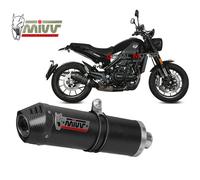 Tubo De Escape kat MIVV Oval Carbono Tapa Carbono BENELLI LEONCINO 2017 > 2023