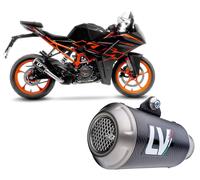 15255C - Silenciador de escape LeoVince LV-10 Carbón KTM RC 125 (22-23)