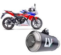 Tubo De Escape Leovince LV-10 Carbon Racing para HONDA CBR 300 R 2014 > 2017