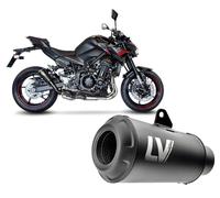 15239FB - Silenciador Escape LeoVince LV-10 Inox negro KAWASAKI Z 900 (20-23)