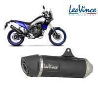 Tubo de Escape Leovince LV ONE EVO BLACK Aprobado YAMAHA TÉNÉRÉ 700 2019 2024