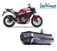 Tubo de Escape Leovince LV ONE EVO CARBON approved HONDA CB 500 X 2019 2024